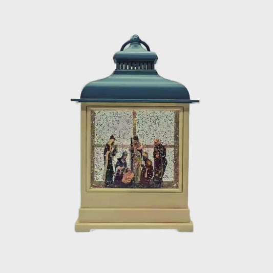 Christmas Nativity Water Lantern