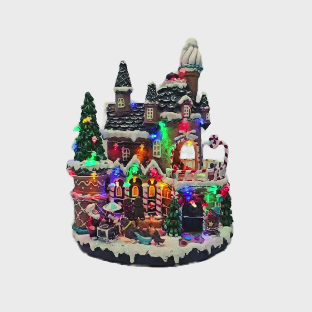 Christmas Gingerbread House Animation