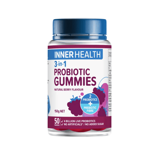 Inner Health 3-in-1 Probiotics Gummies 50 Pack