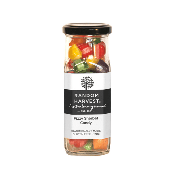 Rock Fizzy Randy Random Harvest Fizzy Sherbet Rock Candy 170g