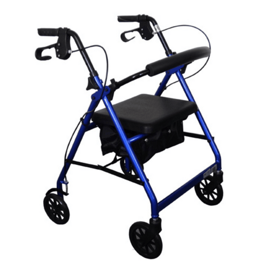 Rollator With Loop Brakes