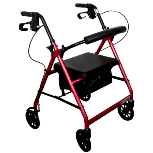 Rollator With Loop Brakes