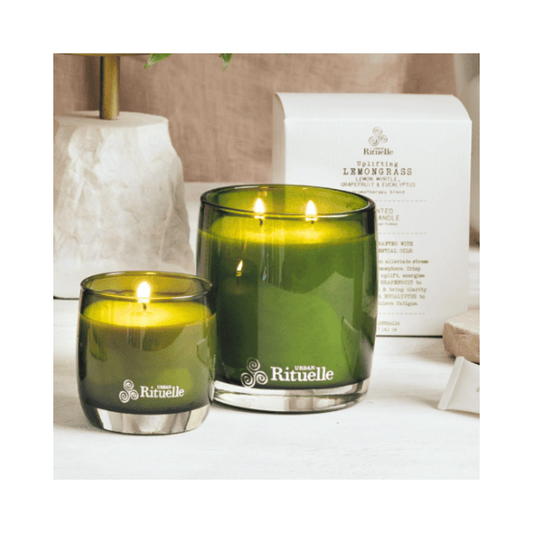 Flourish Organics Scented Soy Candle - 400gm