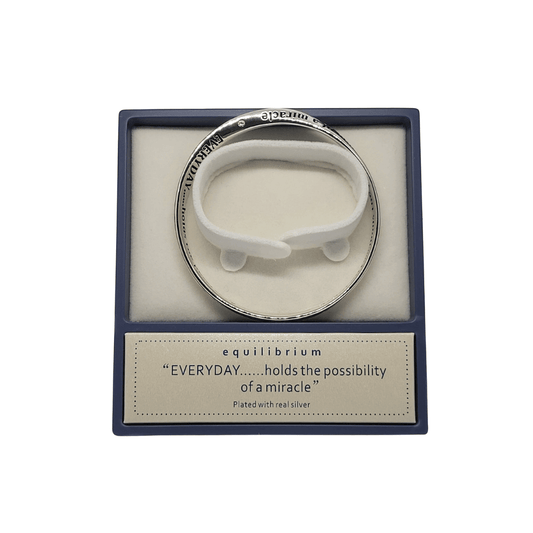 Silver Everyday Miracles Bangle