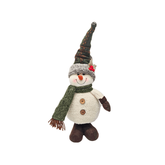 Christmas Fabric Snowman Standing