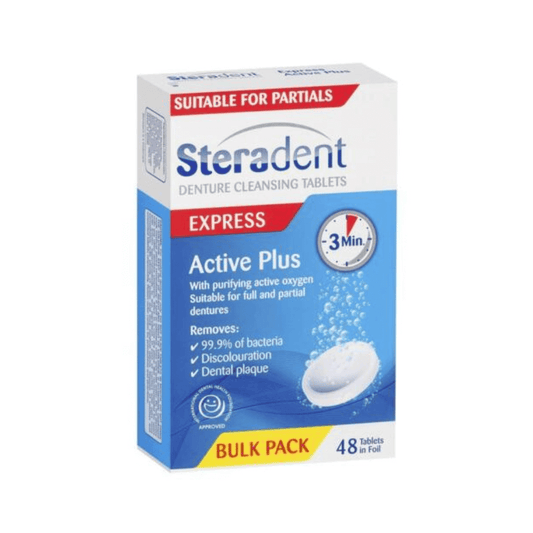 Steradent Active Plus 48 Tablets