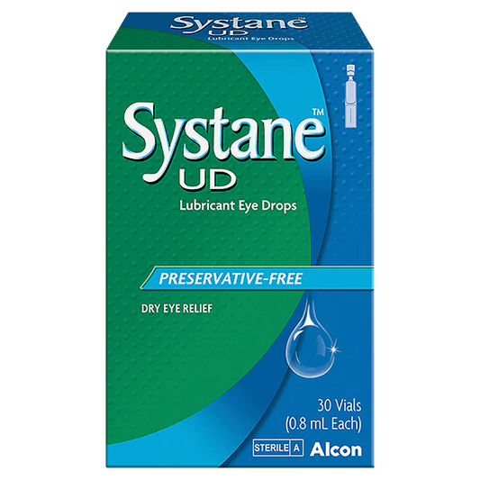 Systane UD Lubricant Eye Drops Preservative Free 30 Vials