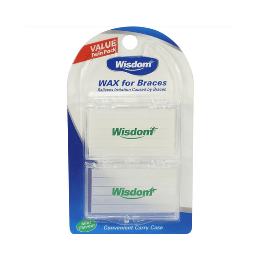 Wisdom Wax For Braces 2 pack