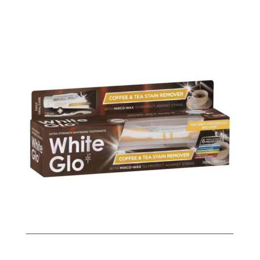 White Glo Toothpaste Coffee & Tea Drinkers Formula 150g