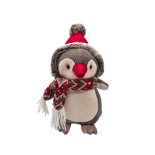 Christmas Penguin With Red Hat